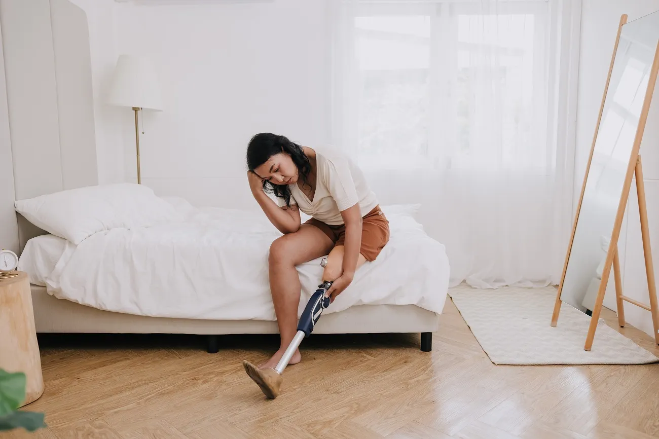 achieving better sleep with prosthetics