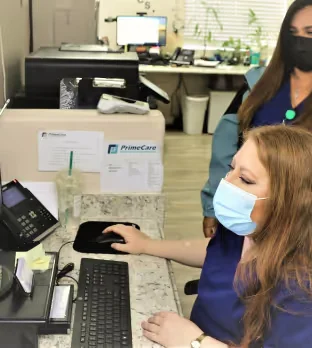 primecare staff working.