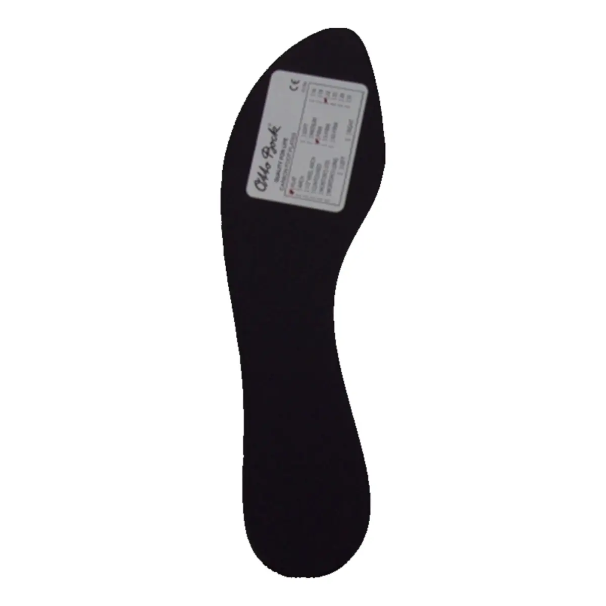 Black orthotic insole